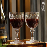 儒匪窝 20世纪初法国皇室品牌巴卡拉Baccarat水晶高脚杯红酒杯