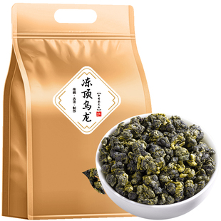 冻顶乌龙茶 特级浓香型茶叶新茶台湾高山茶台式可冷泡袋装250g