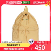 韩国直邮Mmlg双肩包男女款土黄色手提背带拉链时尚潮流大容量背包