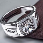 男生戒指潮男个性款轻奢小众设计高级感自律女士订婚求结婚戒指环