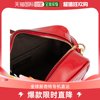 香港直邮Fendi芬迪女士单肩包斜挎包链条包红色漆面牛皮拉链时尚