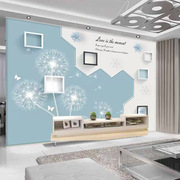 18d电视背景墙壁纸客厅，大型装饰壁画，无缝壁布3d影视墙布2023