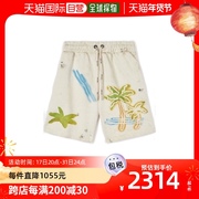 香港直邮palmangels徽标休闲短裤pmci010s23fle005