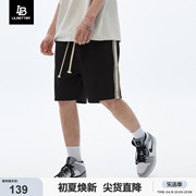 lilbetter350g重磅短裤男夏卫裤运动休闲五分裤潮流直筒裤子