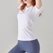 放心入！高品质健身T恤！薄!亲肤透气运动短袖女跑步训练瑜伽上衣