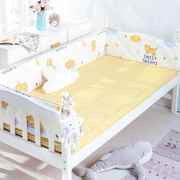 宝宝床上用品儿童床床围婴儿床，品防撞拼接床床围挡布全棉(布全棉)纯棉套件