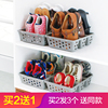 日本进口收纳鞋架鞋托简易经济型塑料收纳架宿舍鞋柜整理神器鞋托