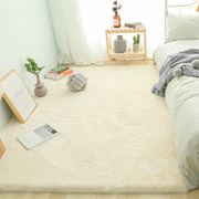 仿兔毛地毯卧室满铺北欧ins风，床边房间客厅毛绒毯(毛，绒毯)撸猫感飘窗地垫