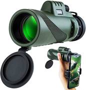 绿皮1250望远镜4060单筒高倍望眼镜手机拍照户外跨境外贸