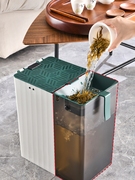 茶水垃圾桶干湿分离过滤茶残渣功夫茶具，配件带盖垃圾桶烟灰缸一体