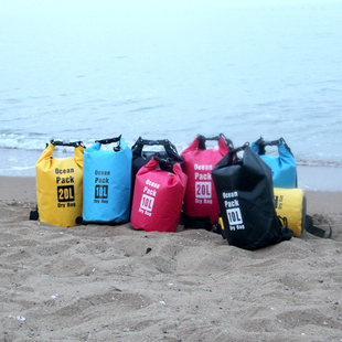 户外旅游防水包沙滩双肩收纳袋女浮潜游泳包干湿分离漂流背包