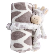 LionBear婴儿毛绒毯子玩具法兰绒盖毯宝宝毛毯儿童空调被