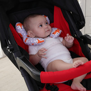 儿童婴儿U型枕推车固定头部枕头汽车安全座椅睡觉护头护颈枕3个月