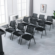 培训椅带桌板可折叠写字板会议室，机构开会办公带桌子一体式椅子