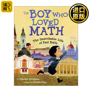 The Boy Who Loved Math 爱上数学的男孩 儿童绘本 匈牙利数学家保罗厄多斯的传奇人生 精装