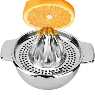 304不锈钢手动榨汁机水果柠檬，橙子压汁器，手压小型便携式挤汁神器