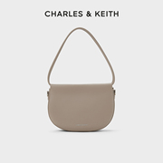 CHARLES&KEITH24春夏CK2-50782337简约通勤单肩腋下包马鞍包