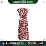 香港直邮essentielantwerp斑马，纹中长连衣裙fayolaf2dw
