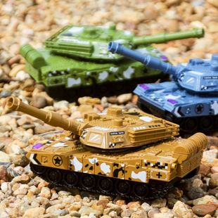 儿童仿真惯性军事坦克车模型玩具男孩越野车小汽车幼儿园3岁-6岁