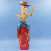 正版散货 Disney玩具总动员胡迪吸管水杯可乐杯塑料便携杯子 