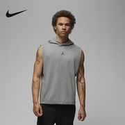 Nike耐克乔丹DRI-FIT男子夏季速干运动无袖背心连帽衫DZ0572-091