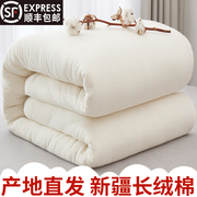 新疆一级长绒棉花纯棉被被芯冬被全棉，保暖棉絮被子被芯床垫被