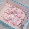 女童凉鞋2023夏季软底儿童鞋小女孩时尚公主鞋子中大童沙滩鞋