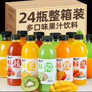 果汁饮料360ml×24瓶整箱网红调酒沙棘汁芒果鲜橙猕猴桃汁纯