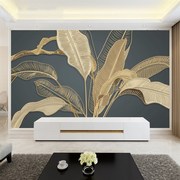 8d立体电视背景墙壁纸客厅，沙发卧室欧式壁画，简约大气轻奢墙布2020