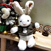 可爱小兔子玩偶兔公仔小兔兔毛绒玩具安抚兔布娃娃送女友生日礼物