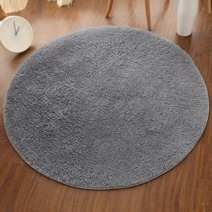 丝毛地毯圆形吊篮地垫客厅秋千地毯床边圆地垫脚垫电脑椅垫瑜伽垫