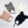宝宝帽子冬季男童女童，秋冬护耳帽，婴儿帽子加厚毛线儿童针织帽
