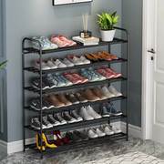 不锈钢多层靴架免安装家用鞋架子简易收纳组合装客厅宿舍鞋架