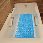 88X40经典鹅卵石环保PVC加长款浴缸垫石头浴室防滑垫洗澡地垫