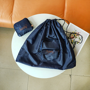 旅行便携折叠收纳袋大容量抽绳束口袋环保袋衣服包包整理袋防尘袋