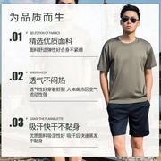 特种兵短袖t恤男黑色中国军，迷男装体能，训练运动衣服青年修身上衣