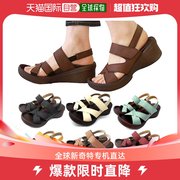 日本直邮regetta女式交叉带坡跟凉鞋，凉鞋鞋regetar2682