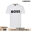 Hugo Boss春夏季经典字母logo印花男士休闲棉质圆领短袖T恤