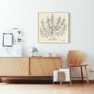 马蒂斯 抽象野兽派生命树海报装饰画客厅沙发背景墙挂画定制画芯