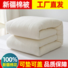 新疆纯棉花棉花被芯棉絮，棉被冬被加厚保暖学生宿舍垫被子床垫棉胎