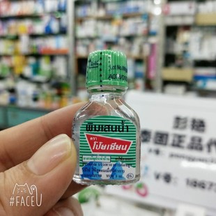 poy-sian泰国鼻通八仙，鼻吸鼻筒薄荷精油，补充装薄荷清凉油4件