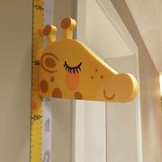 新疆百货高小鹿儿童身，高墙贴纸磁吸不伤墙，精准测量仪宝宝小孩
