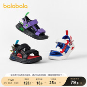 巴拉巴拉童鞋儿童运动凉鞋男小童，夏季时尚简约舒适潮流休闲风鞋子