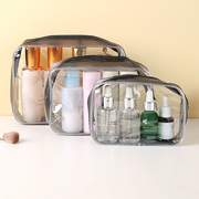加厚化妆包女大容量化妆品防水透明旅行收纳包便携洗漱包