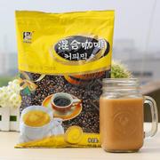 1kg速溶混合咖啡粉自动咖啡机餐饮用三合一速溶咖啡袋装原料