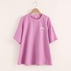 露营系列紫色上衣女2022夏季情侣短袖T恤女