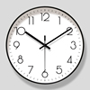 钟表6510挂钟静音钟客厅(钟，客厅)时尚家用现代简约电子，时钟挂墙石英钟挂表
