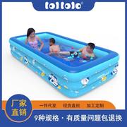 儿童充气游泳池家用大型婴儿宝宝，洗澡桶折叠成人，超大小孩水池加厚