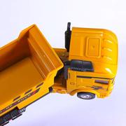 儿童工程拖车玩具车头转向搅拌车挖掘机运输车模型宝宝惯性大号车