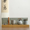 陶瓷文创中国风高档汝窑茶具，套装便携出差旅行伴手礼户外茶具套装